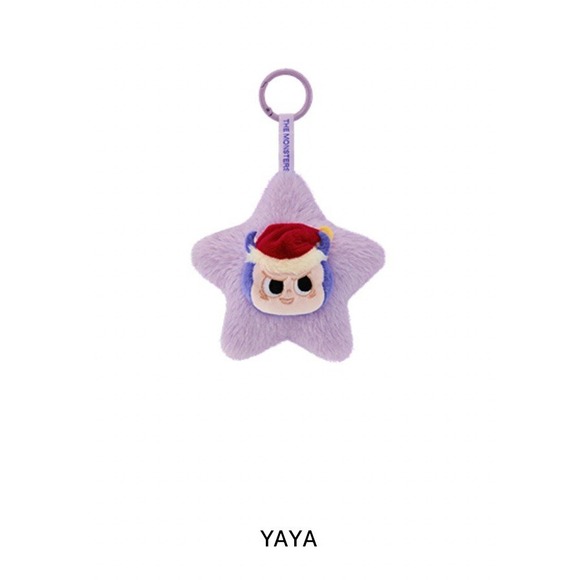 POP MART Other - Popmart‎ Authentic The Monsters Classic Series Sparkly Plush Pendant YAYA - US